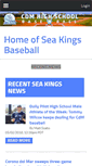 Mobile Screenshot of cdmbaseball.org
